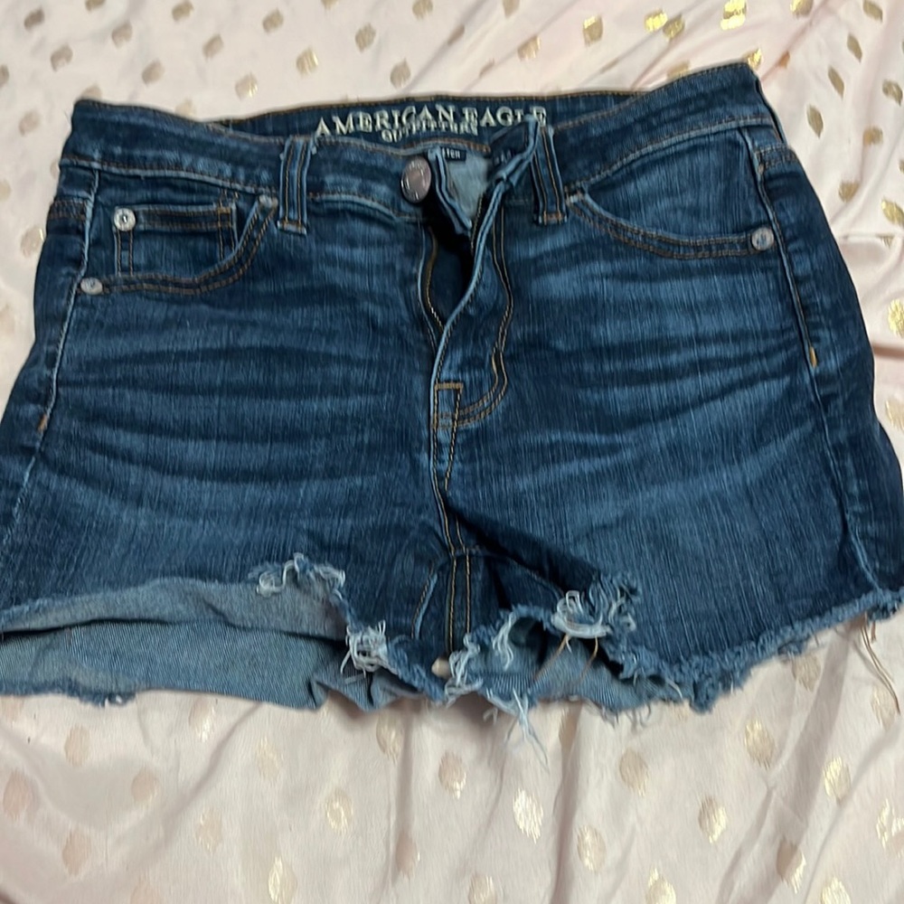 american eagle shorts size 0